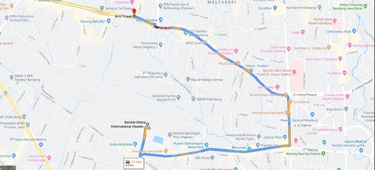 wutower MAP STASIUN